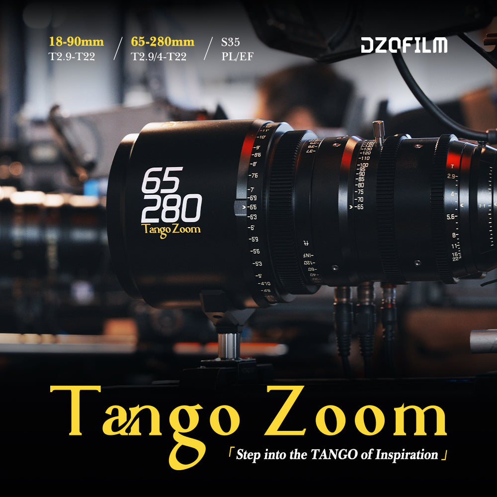 Tango 18-90mm T2.9-T22/65-280mm T2.9/4-T22 Super 35 DZOFILM Store