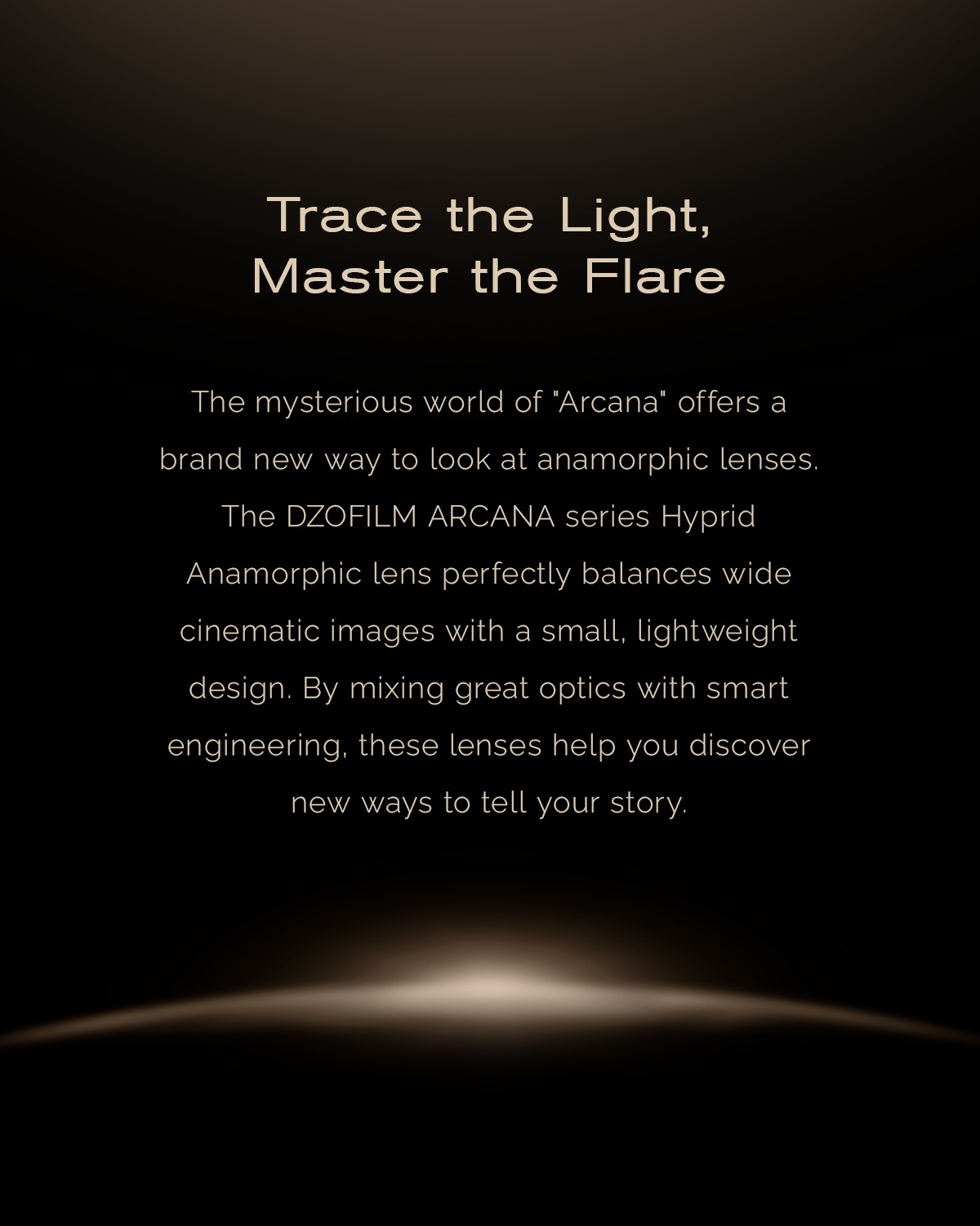 Arcana 1.5X Anamorphic T2.1 Full frame DZOFILM
