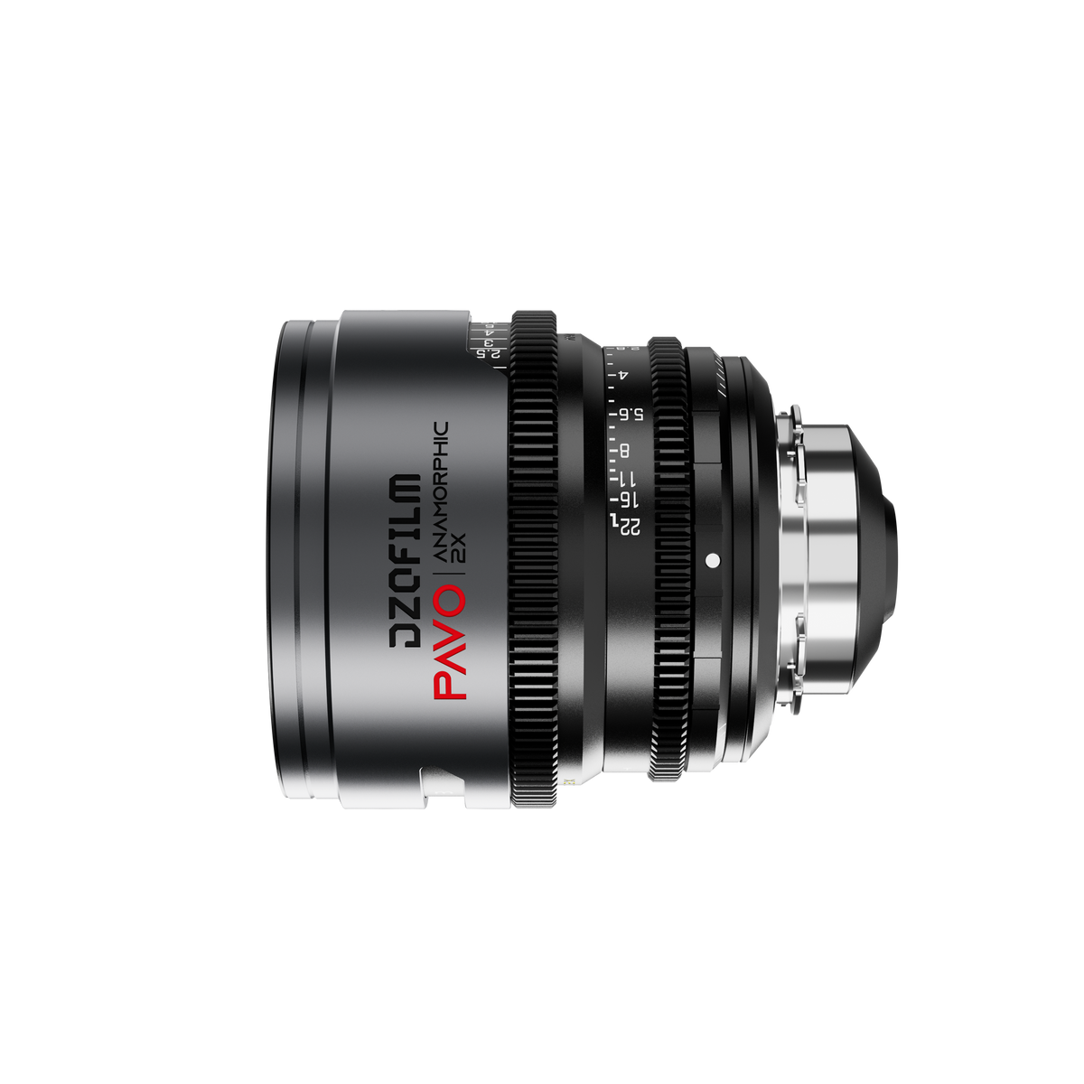 Pavo 2× obiettivo cinematografico anamorfico a focale fissa – ampia apertura T2.1–T2.4, attacco PL/EF – DZOFILM Store