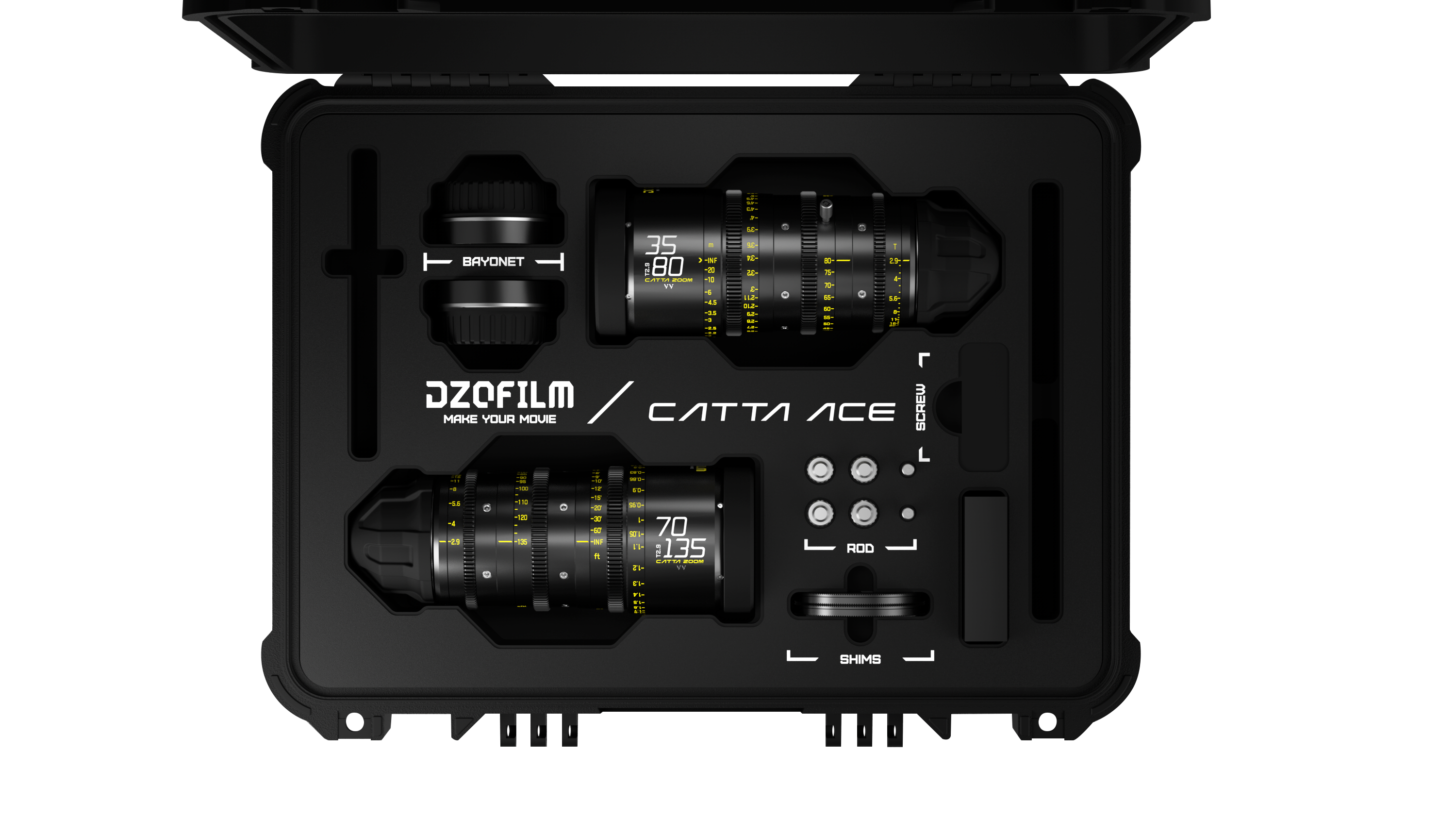 Catta Ace 18-35|35-80|70-135 mm FF|T2.9-22 Full Frame - DZOFILM Store