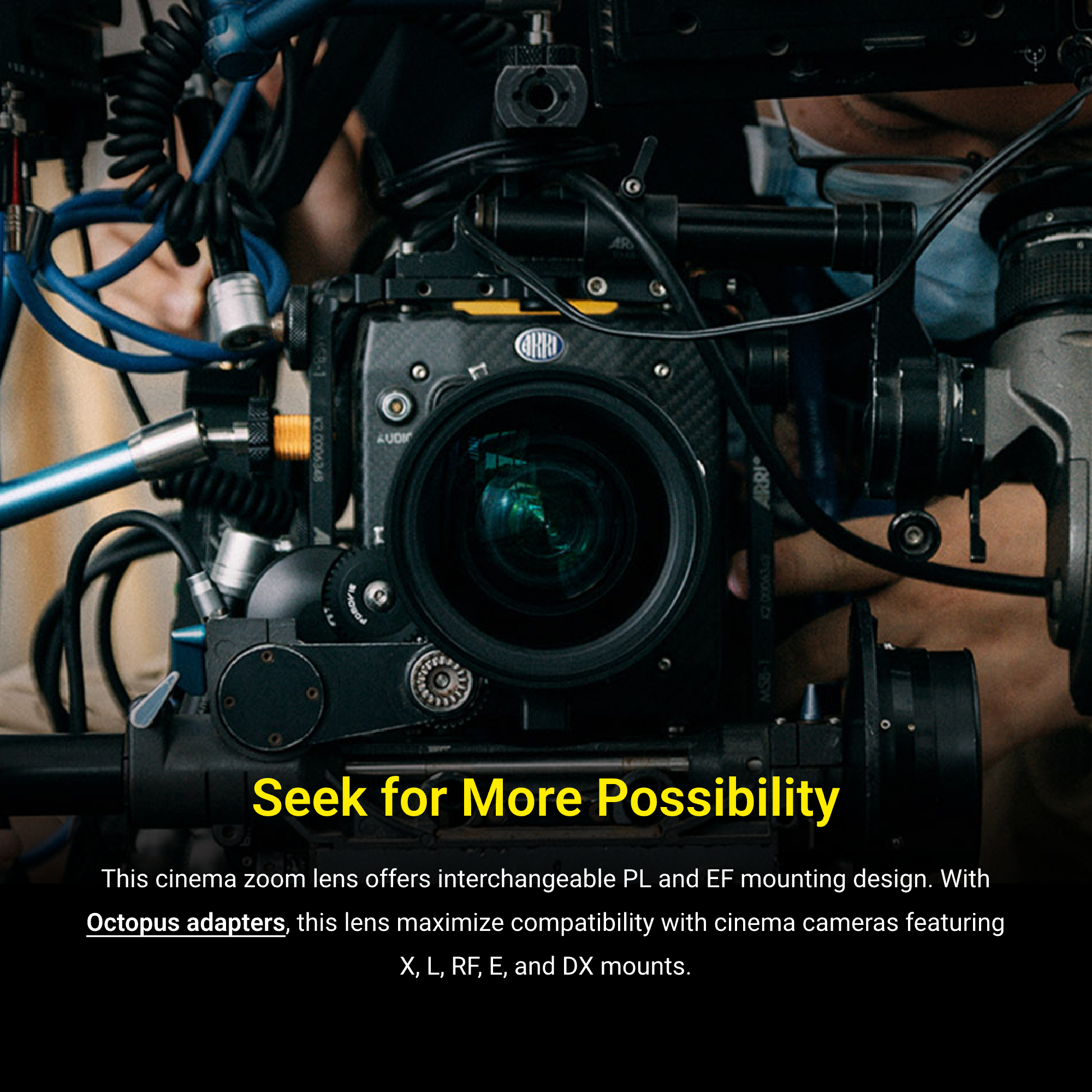 Pictor Zoom Cine Lens – 20–125mm, Constant T2.8, Low Focus Breathing, PL/EF Mount, Lightweight Professional Zoom for Film & Video DZOFILM Store