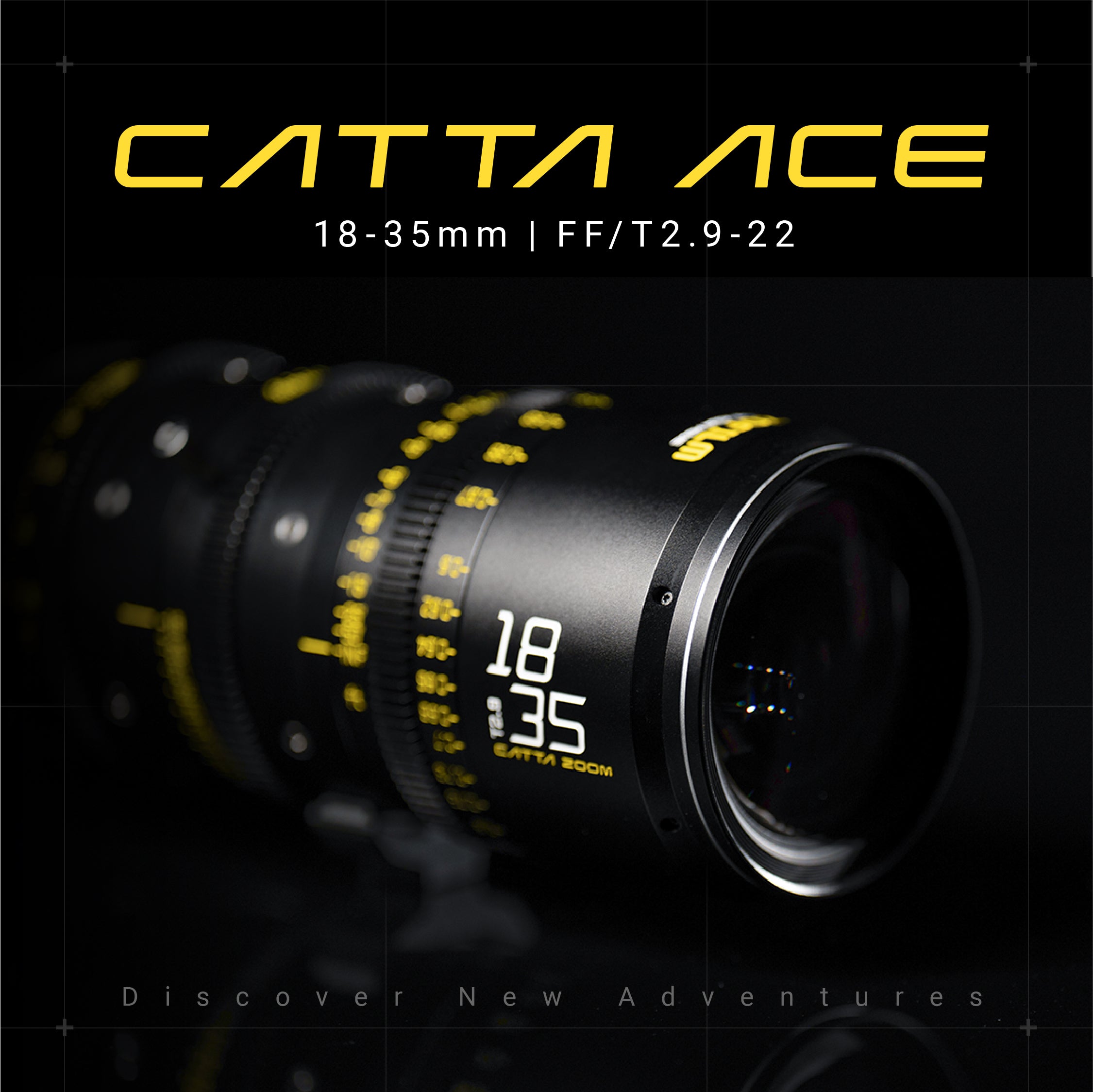 Catta Ace 18-35|35-80|70-135 mm FF|T2.9-22 DZOFILM Store