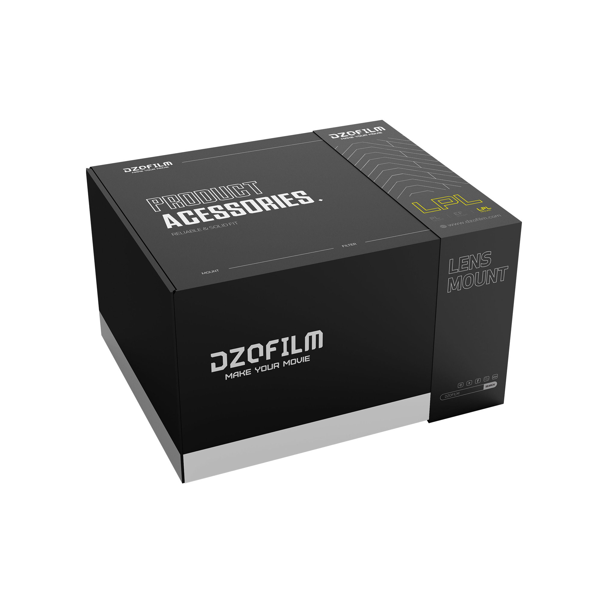 EF/PL Mount Interchangeable Mount Kit DZOFILM