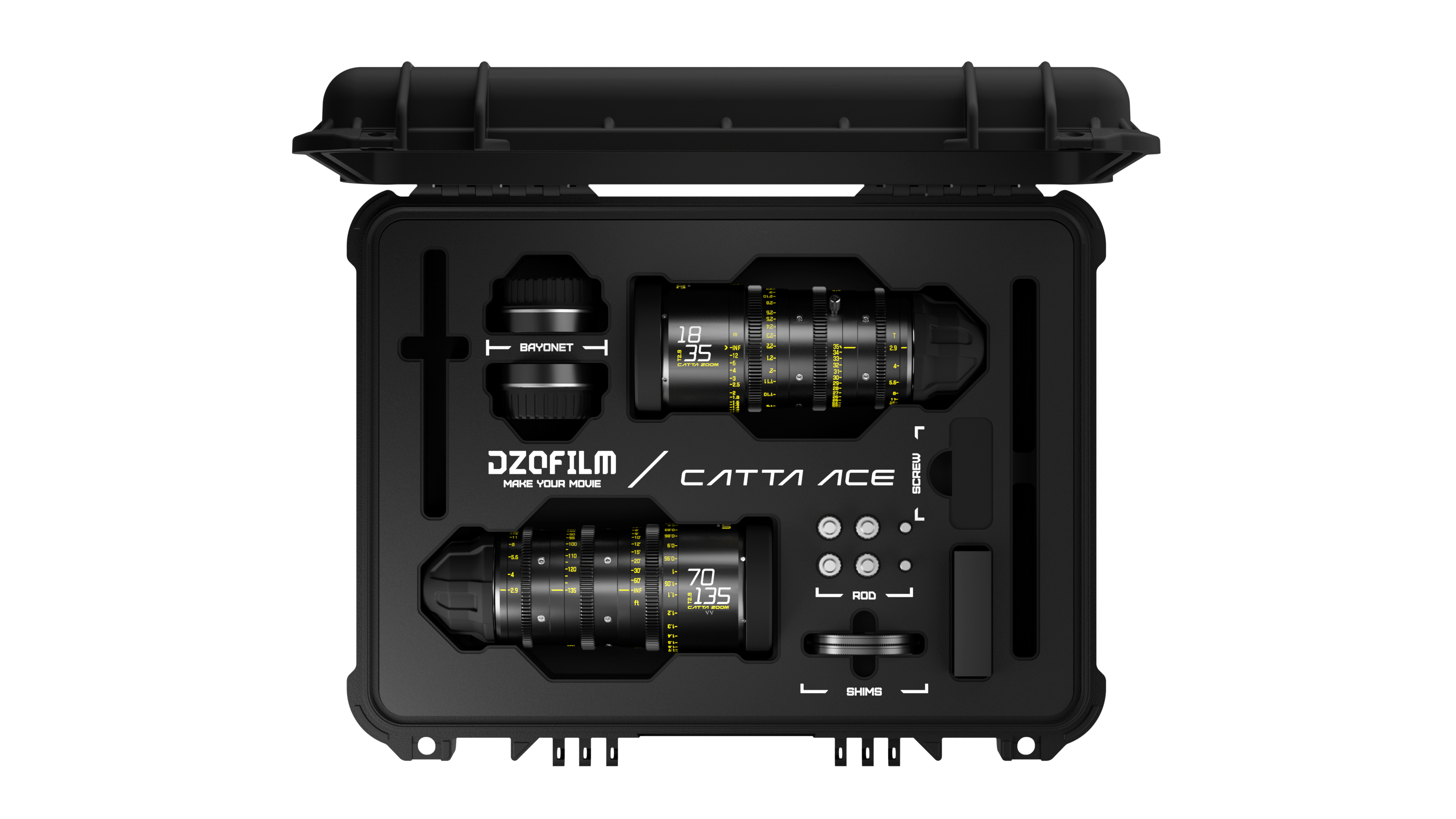 Catta Ace 18-35|35-80|70-135 mm FF|T2.9-22 DZOFILM Store