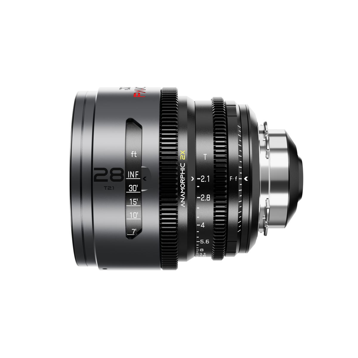 Pavo 2× obiettivo cinematografico anamorfico a focale fissa – ampia apertura T2.1–T2.4, attacco PL/EF – DZOFILM Store