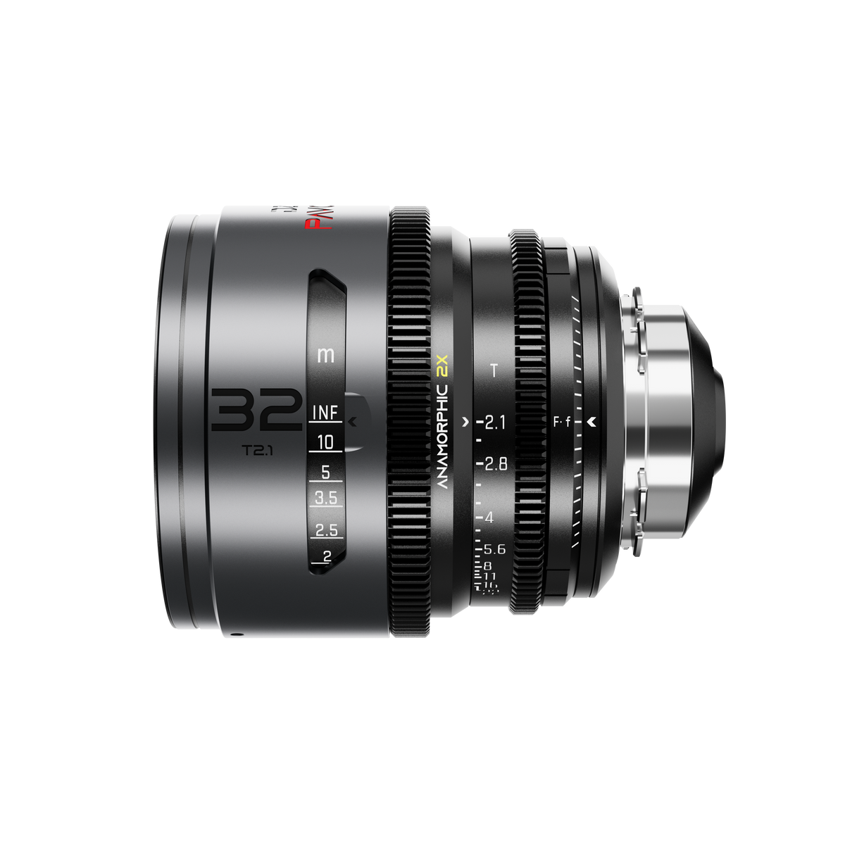 Pavo 2× obiettivo cinematografico anamorfico a focale fissa – ampia apertura T2.1–T2.4, attacco PL/EF – DZOFILM Store