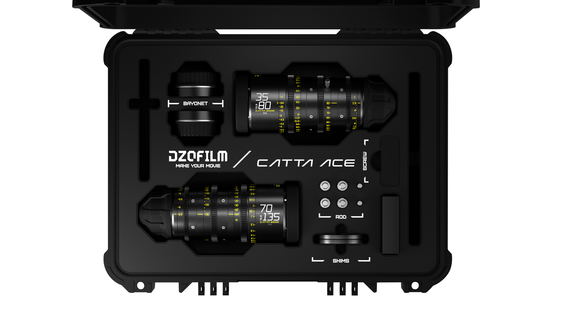 Catta Ace 18-35|35-80|70-135 mm FF|T2.9-22 Full Frame - DZOFILM Store