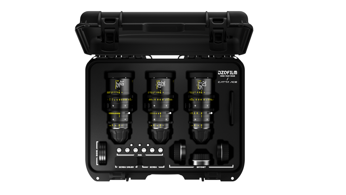 Catta Ace 18-35|35-80|70-135 mm FF|T2.9-22 Full Frame - DZOFILM Store