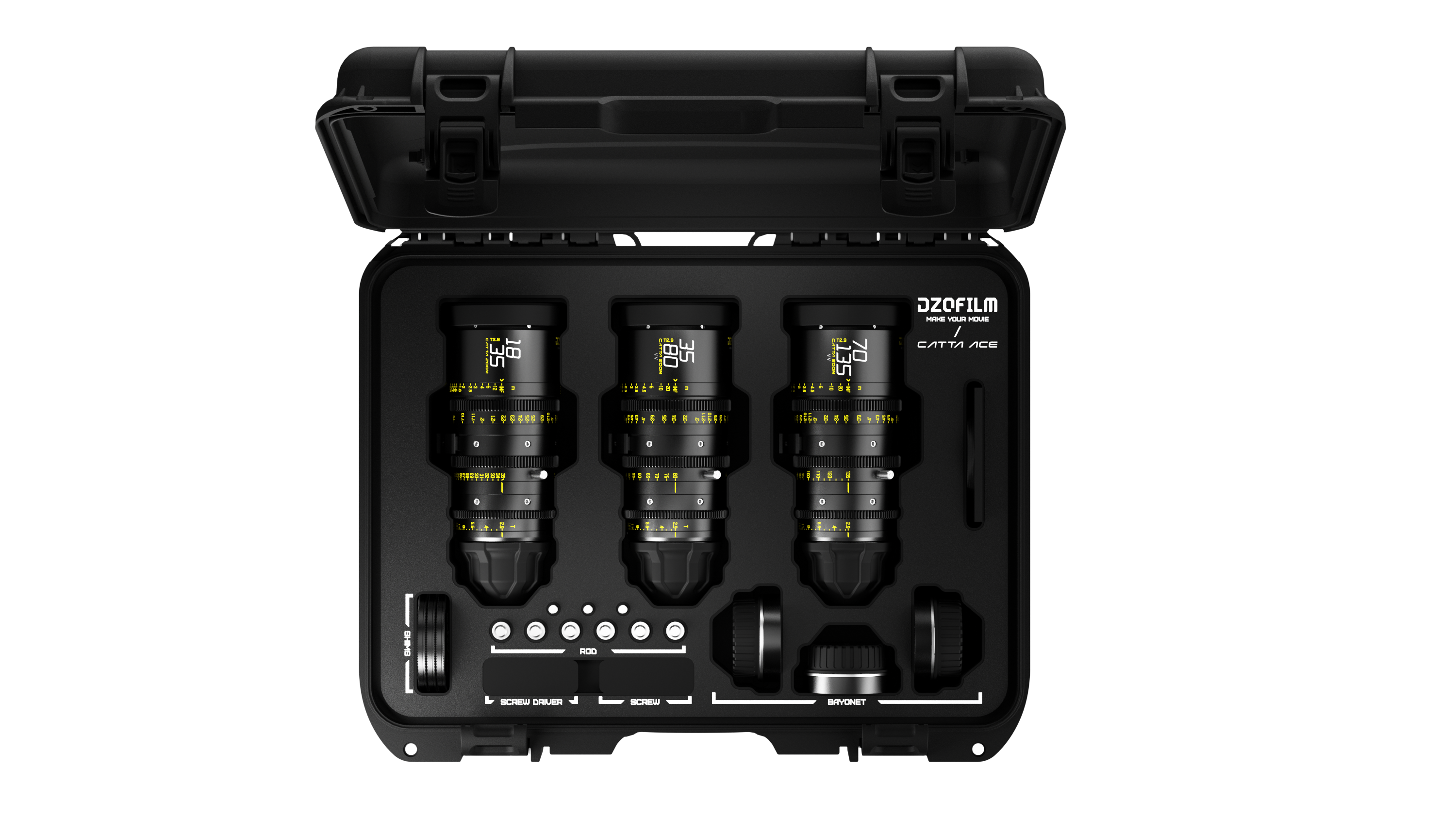 Catta Ace 18-35|35-80|70-135 mm FF|T2.9-22 DZOFILM Store
