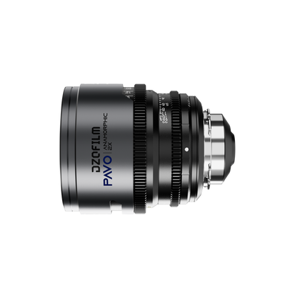 Pavo 2× obiettivo cinematografico anamorfico a focale fissa – ampia apertura T2.1–T2.4, attacco PL/EF – DZOFILM Store