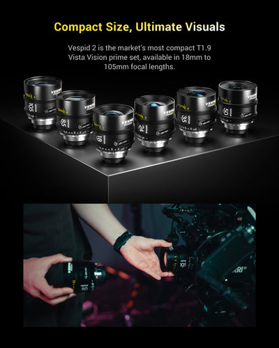 Vespidプライム2 18mm/24mm/35mm/50mm/85mm/105mm T1.9