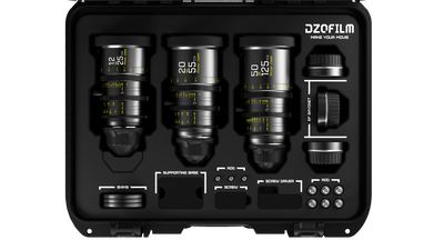 Pictor Zoom Cine Lens – 20–125mm, Constant T2.8, Low Focus Breathing, PL/EF Mount, Lightweight Professional Zoom for Film & Video