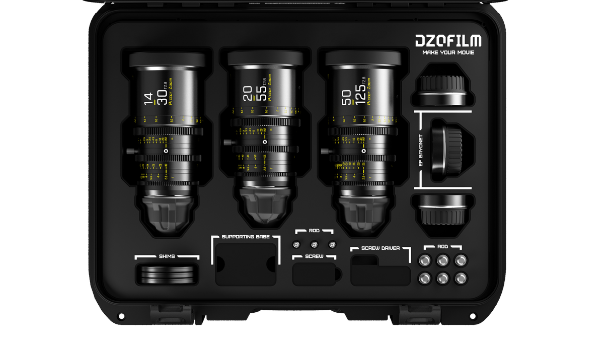 Pictorズームシネレンズ – 20–125mm、T2.8固定、低フォーカス