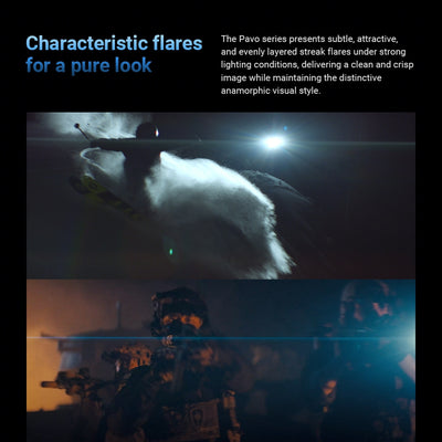 Pavo 2× Anamorphic Cine Prime Lens – T2.1–T2.4 Large Aperture, PL/EF Mount DZOFILM Store