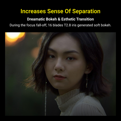 Pictor Zoom Cine Lens – 20–125mm, Constant T2.8, Low Focus Breathing, PL/EF Mount, Lightweight Professional Zoom for Film & Video DZOFILM Store