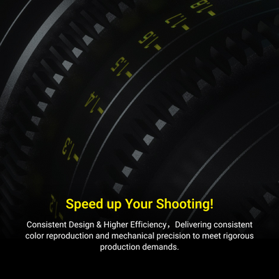 Pictor Zoom Cine Lens – 20–125mm, Constant T2.8, Low Focus Breathing, PL/EF Mount, Lightweight Professional Zoom for Film & Video DZOFILM Store