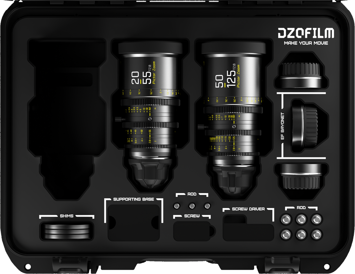 Pictorズームシネレンズ – 20–125mm、T2.8固定、低フォーカス