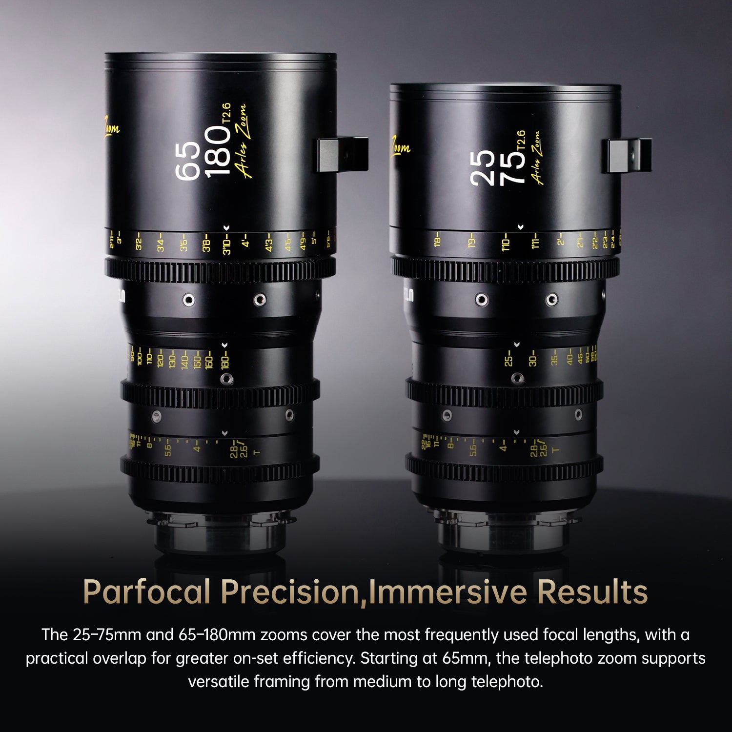 Arles Zoom 25-75/65-180mm FF Cine Lens – DZOFILM Store
