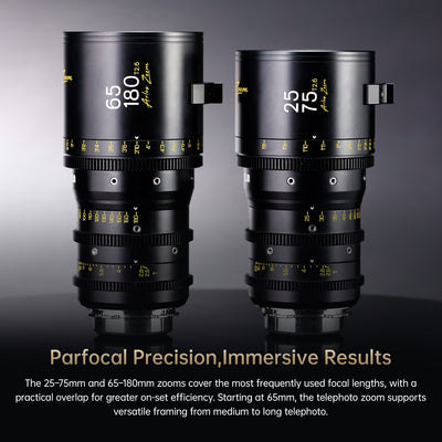 Arles Zoom 25-75/65-180mm FF Cine Lens