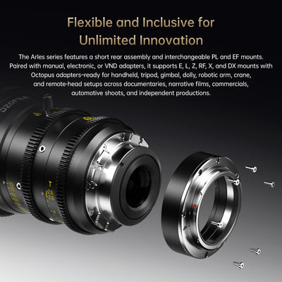 Arles Zoom 25-75/65-180mm FF Cine Lens