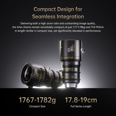 Arles Zoom 25-75/65-180mm FF Cine Lens