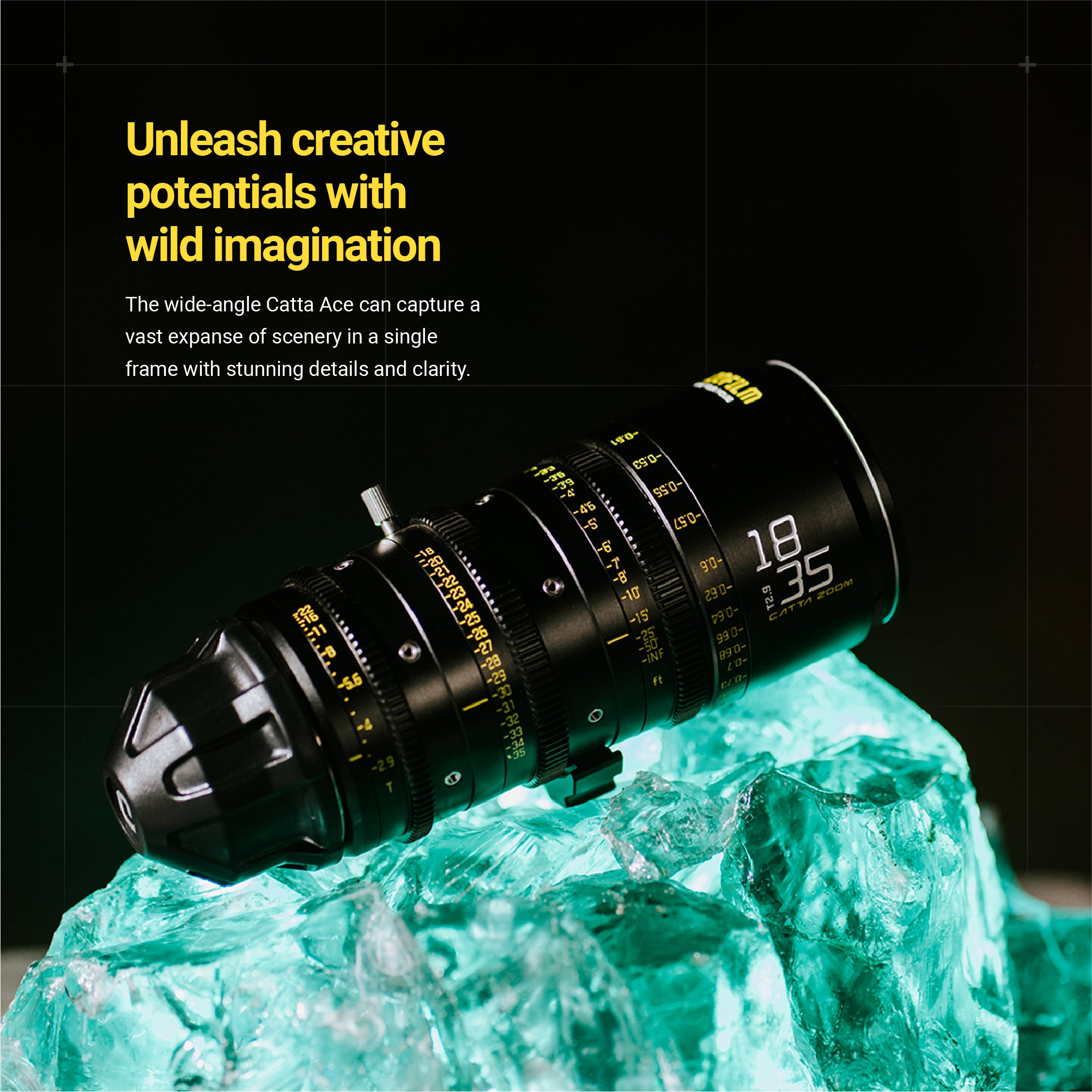 Catta Ace 18-35|35-80|70-135 mm FF|T2.9-22 Full Frame - DZOFILM Store
