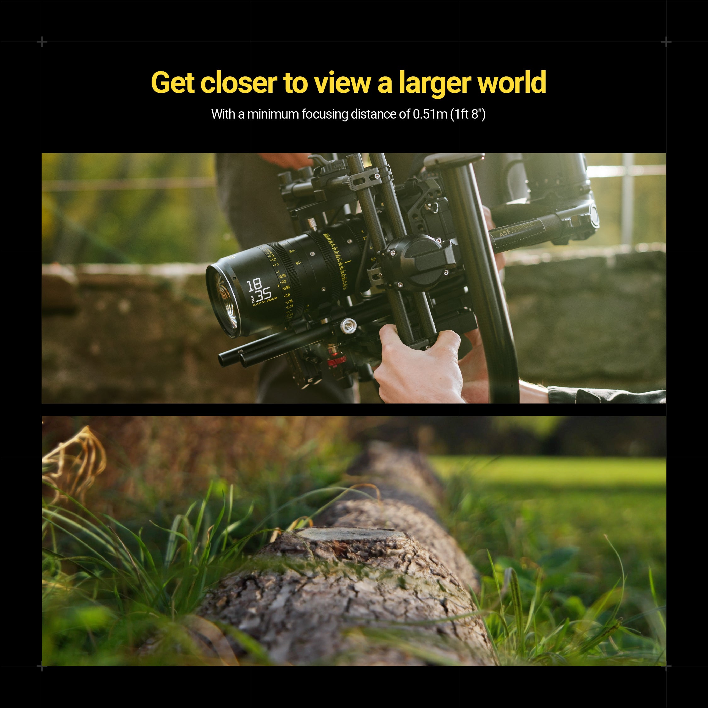 Catta Ace 18-35|35-80|70-135 mm FF|T2.9-22 Full Frame - DZOFILM Store